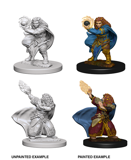 D&D Nolzur's Marvelous Miniatures: Dwarf Wizard | Gate City Games LLC