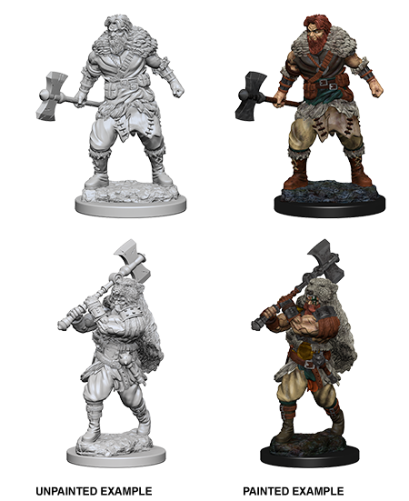 D&D Nolzur's Marvelous Miniatures: Human Barbarian | Gate City Games LLC