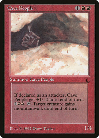 Cave People [The Dark] | Gate City Games LLC