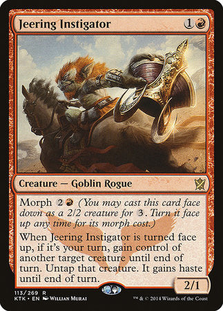 Jeering Instigator [Khans of Tarkir] | Gate City Games LLC