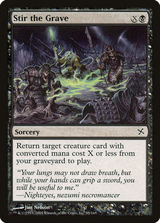 Stir the Grave [Betrayers of Kamigawa] | Gate City Games LLC