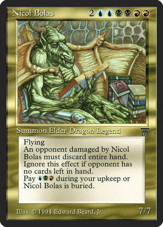 Nicol Bolas [Legends] | Gate City Games LLC