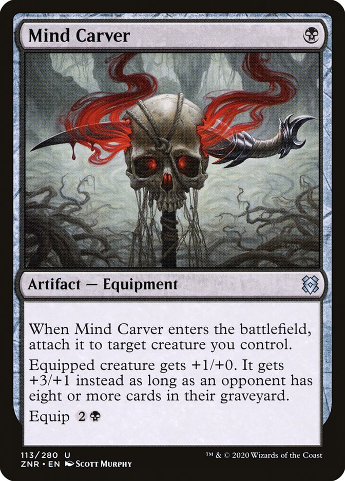 Mind Carver [Zendikar Rising] | Gate City Games LLC