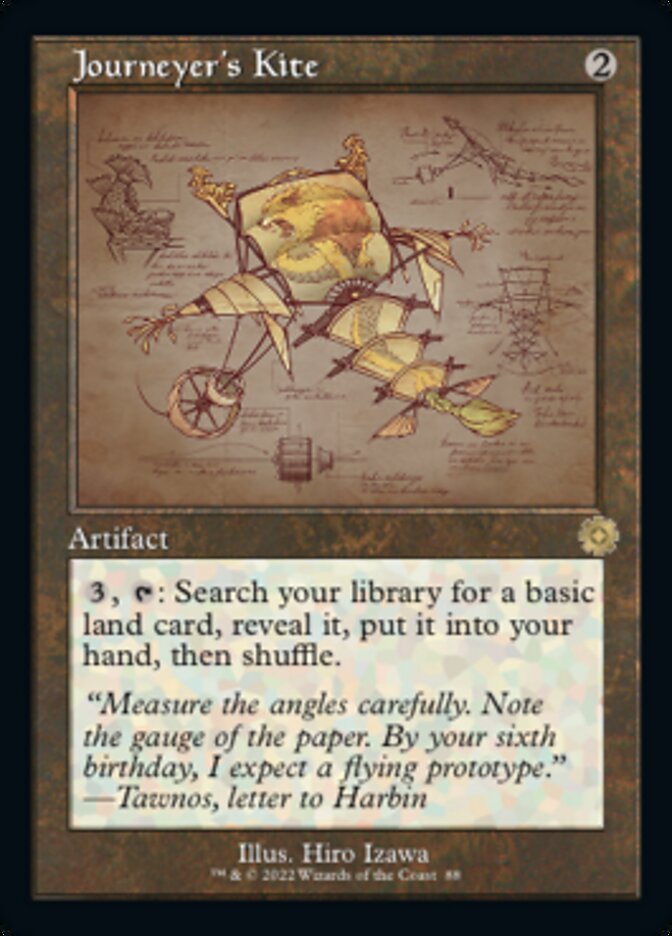 Journeyer's Kite (Retro Schematic) [The Brothers' War Retro Artifacts] | Gate City Games LLC