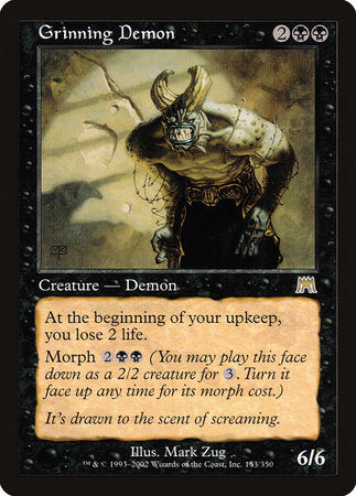 Grinning Demon [Onslaught] | Gate City Games LLC