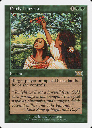 Early Harvest [Classic Sixth Edition] | Gate City Games LLC