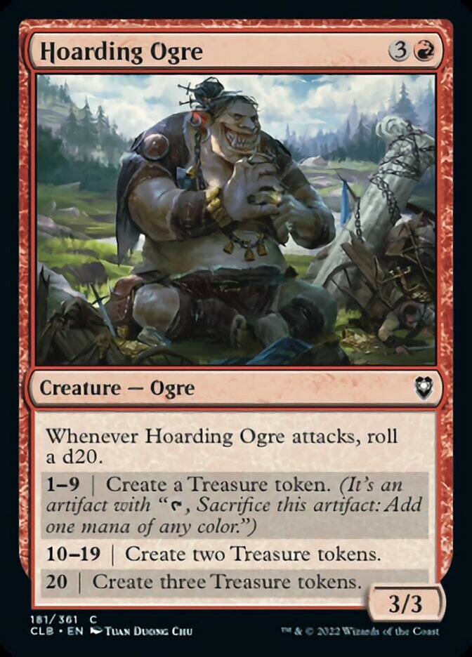 Hoarding Ogre [Commander Legends: Battle for Baldur's Gate] | Gate City Games LLC