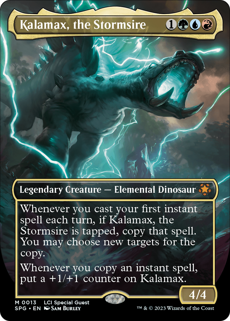 Kalamax, the Stormsire (Borderless) [The Lost Caverns of Ixalan Special Guests] | Gate City Games LLC