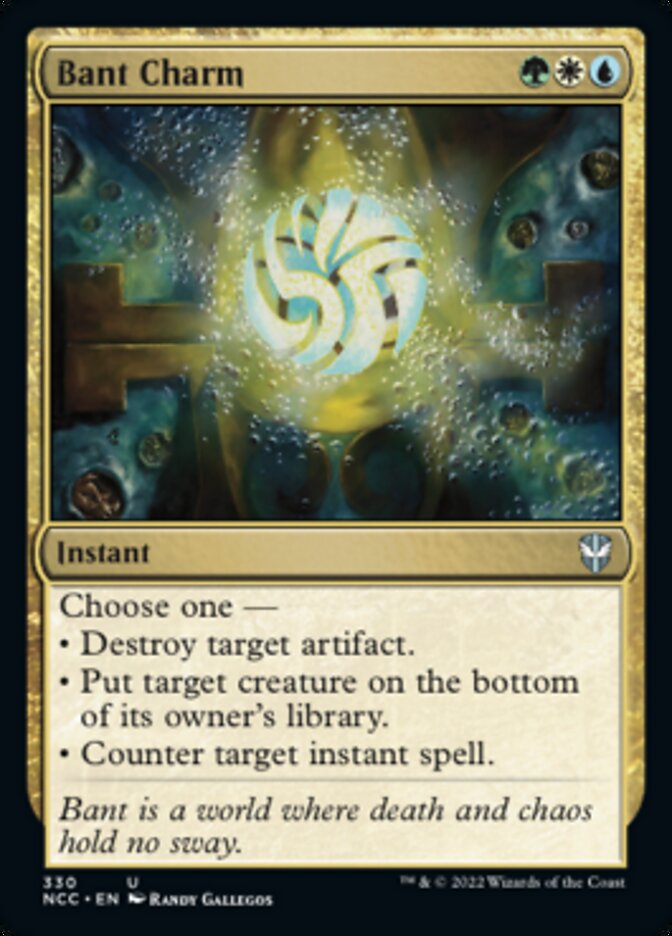 Bant Charm [Streets of New Capenna Commander] | Gate City Games LLC