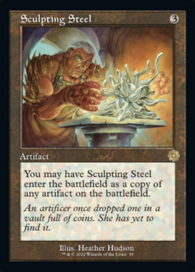 Sculpting Steel (Retro) [The Brothers' War Retro Artifacts] | Gate City Games LLC