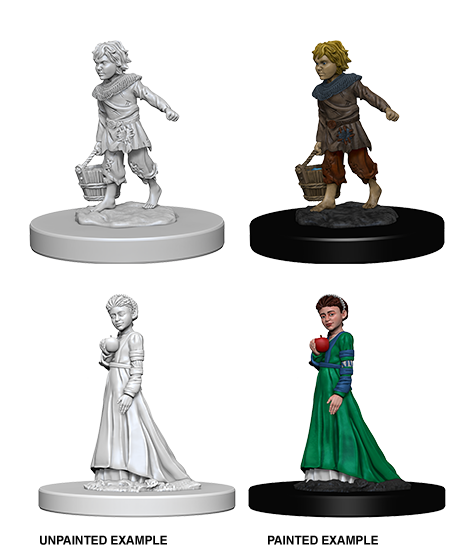 Pathfinder Deep Cuts Unpainted Miniatures: Children | Gate City Games LLC