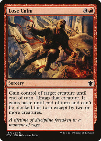 Lose Calm [Dragons of Tarkir] | Gate City Games LLC