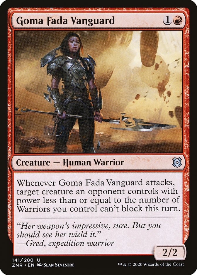 Goma Fada Vanguard [Zendikar Rising] | Gate City Games LLC