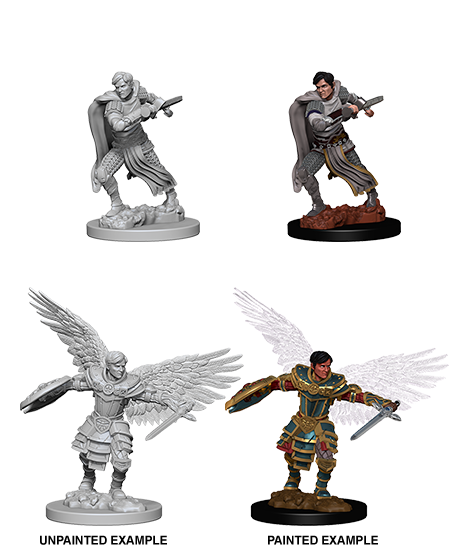 D&D Nolzur's Marvelous Miniatures: Aasimar Fighter | Gate City Games LLC