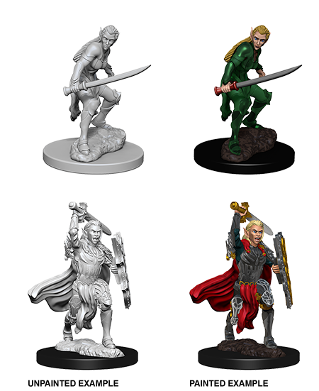 D&D Nolzur's Marvelous Miniatures: Elf Fighter | Gate City Games LLC