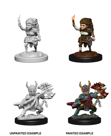 Nolzur's Marvelous Miniatures: Halfling Fighter | Gate City Games LLC