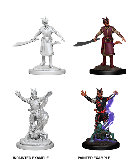 D&D Nolzur's Marvelous Miniatures: Tiefling Warlock | Gate City Games LLC