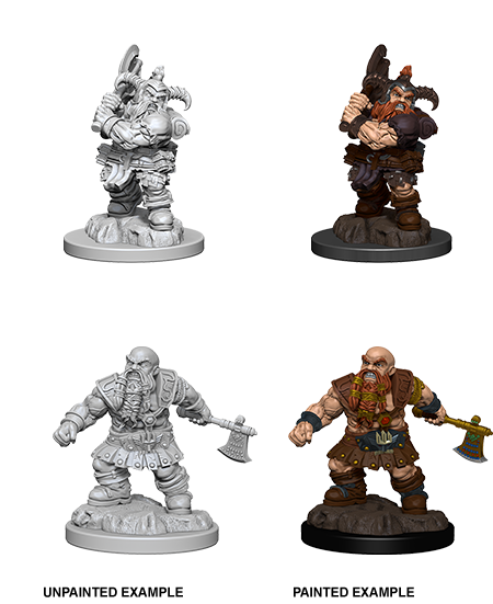 D&D Nolzur's Marvelous Miniatures: Dwarf Barbarian | Gate City Games LLC