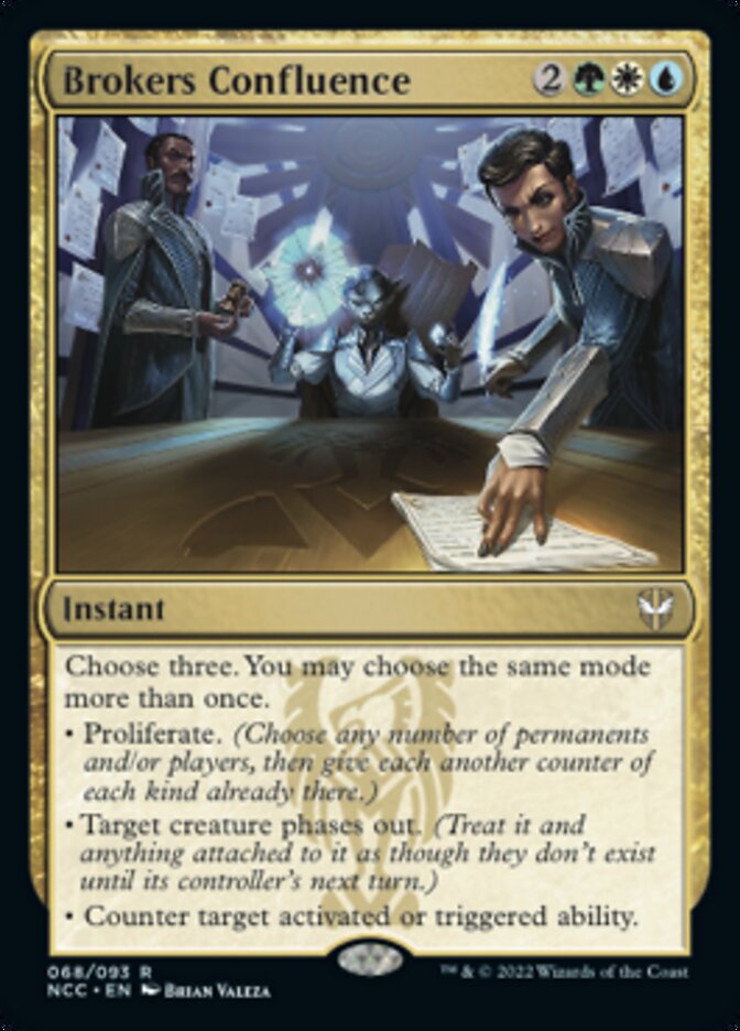 Brokers Confluence [Streets of New Capenna Commander] | Gate City Games LLC