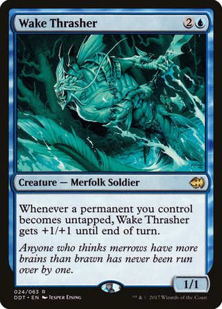 Wake Thrasher [Duel Decks: Merfolk vs. Goblins] | Gate City Games LLC