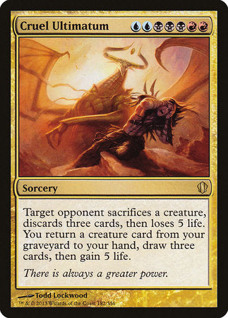 Cruel Ultimatum [Commander 2013] | Gate City Games LLC
