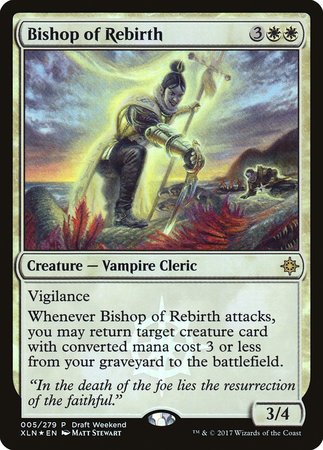 Bishop of Rebirth [Ixalan Promos] | Gate City Games LLC