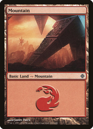 Mountain (243) [Rise of the Eldrazi] | Gate City Games LLC