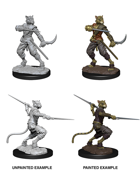 D&D Nolzur's Marvelous Miniatures: Tabaxi Rogue | Gate City Games LLC