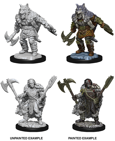 D&D Nolzur's Marvelous Miniatures: Half-Orc Barbarian | Gate City Games LLC