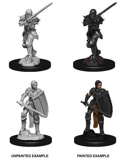 D&D Nolzur's Marvelous Miniatures: Human Fighter | Gate City Games LLC