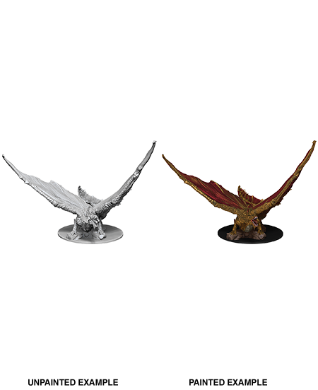 D&D Nolzur's Marvelous Miniatures: Young Brass Dragon | Gate City Games LLC