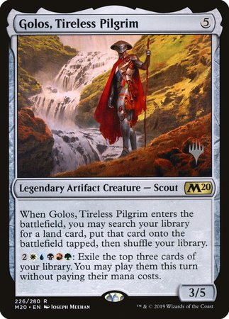 Golos, Tireless Pilgrim [Core Set 2020 Promos] | Gate City Games LLC