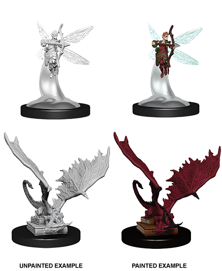 D&D Nolzur's Marvelous Miniatures: Sprite & Pseudodragon | Gate City Games LLC