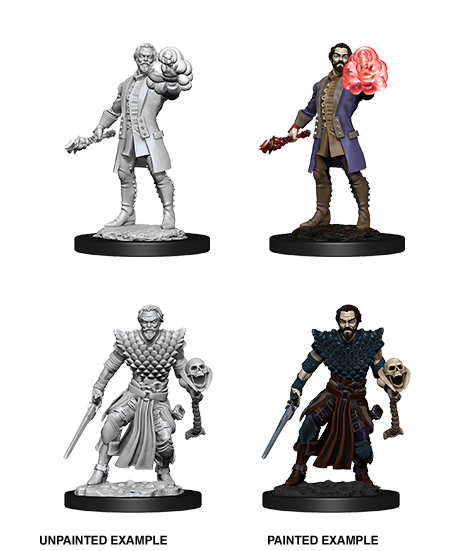 D&D Nolzur's Marvelous Miniatures: Human Warlock | Gate City Games LLC