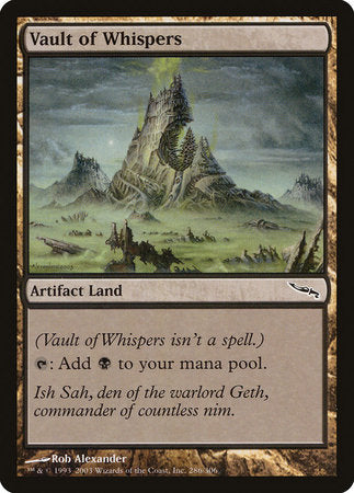 Vault of Whispers [Mirrodin] | Gate City Games LLC