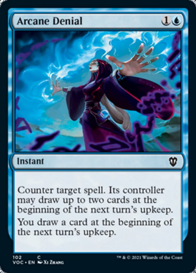 Arcane Denial [Innistrad: Crimson Vow Commander] | Gate City Games LLC