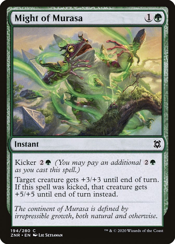 Might of Murasa [Zendikar Rising] | Gate City Games LLC