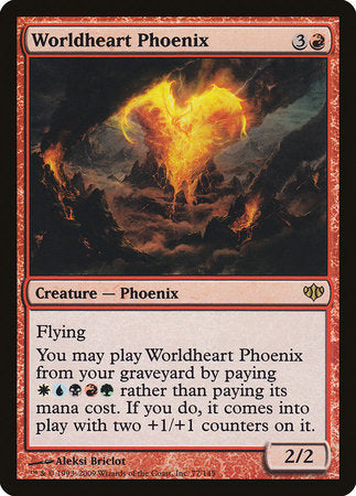 Worldheart Phoenix [Conflux] | Gate City Games LLC