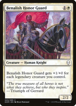 Benalish Honor Guard [Dominaria] | Gate City Games LLC
