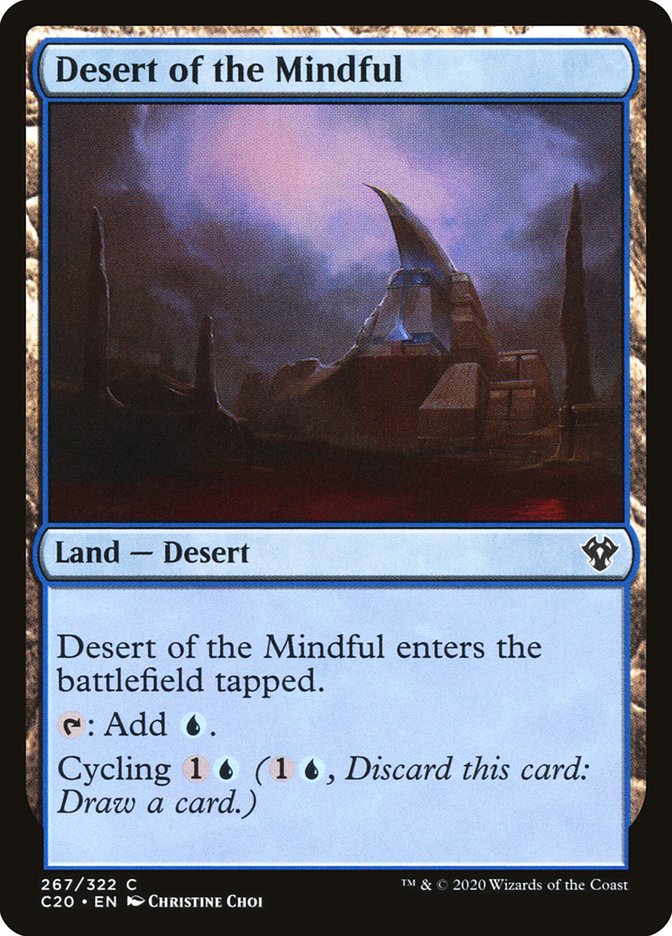 Desert of the Mindful [Commander 2020] | Gate City Games LLC