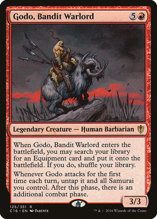 Godo, Bandit Warlord [Commander 2016] | Gate City Games LLC
