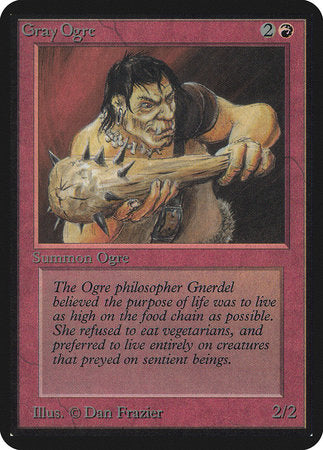 Gray Ogre [Limited Edition Alpha] | Gate City Games LLC