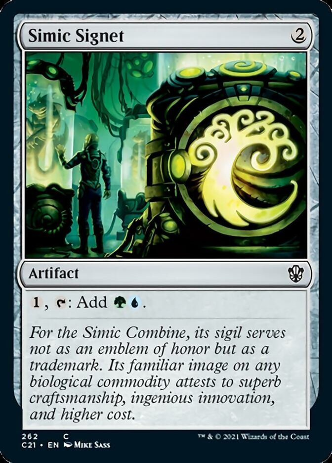 Simic Signet [Commander 2021] | Gate City Games LLC