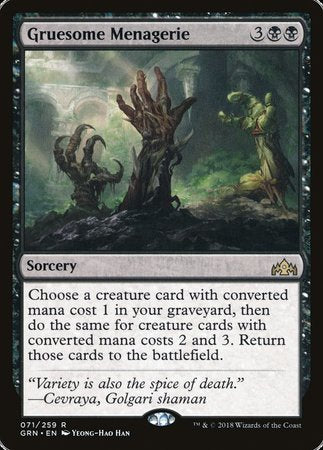 Gruesome Menagerie [Guilds of Ravnica] | Gate City Games LLC