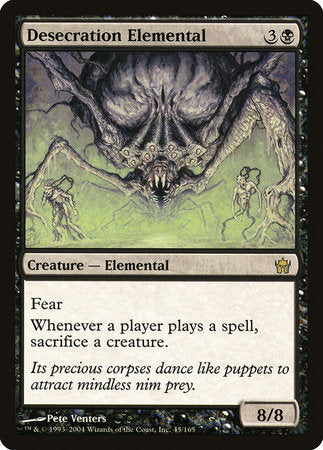 Desecration Elemental [Fifth Dawn] | Gate City Games LLC