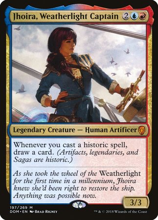 Jhoira, Weatherlight Captain [Dominaria] | Gate City Games LLC