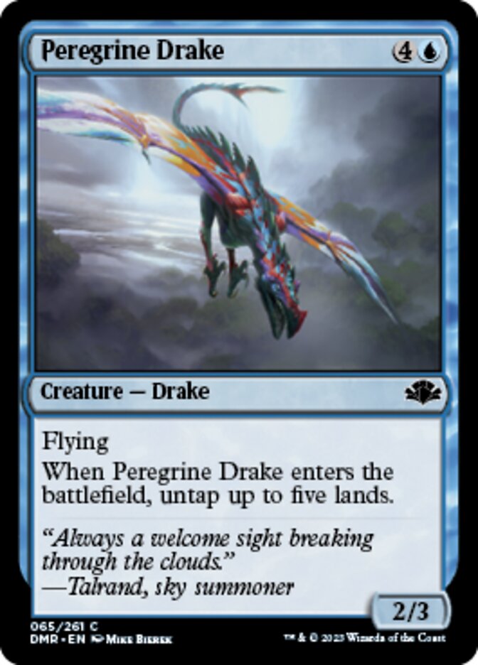 Peregrine Drake [Dominaria Remastered] | Gate City Games LLC