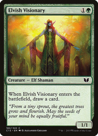 Elvish Visionary [Commander 2015] | Gate City Games LLC
