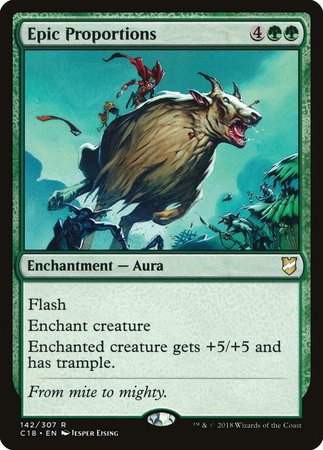 Epic Proportions [Commander 2018] | Gate City Games LLC
