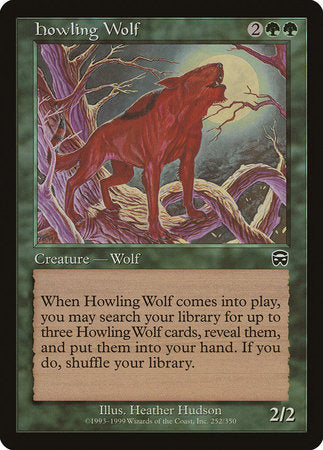 Howling Wolf [Mercadian Masques] | Gate City Games LLC